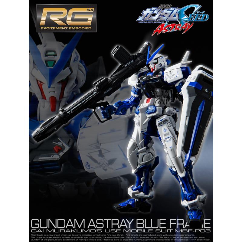 P-Bandai Exclusive: RG 1/144 Gundam Astray Blue Frame