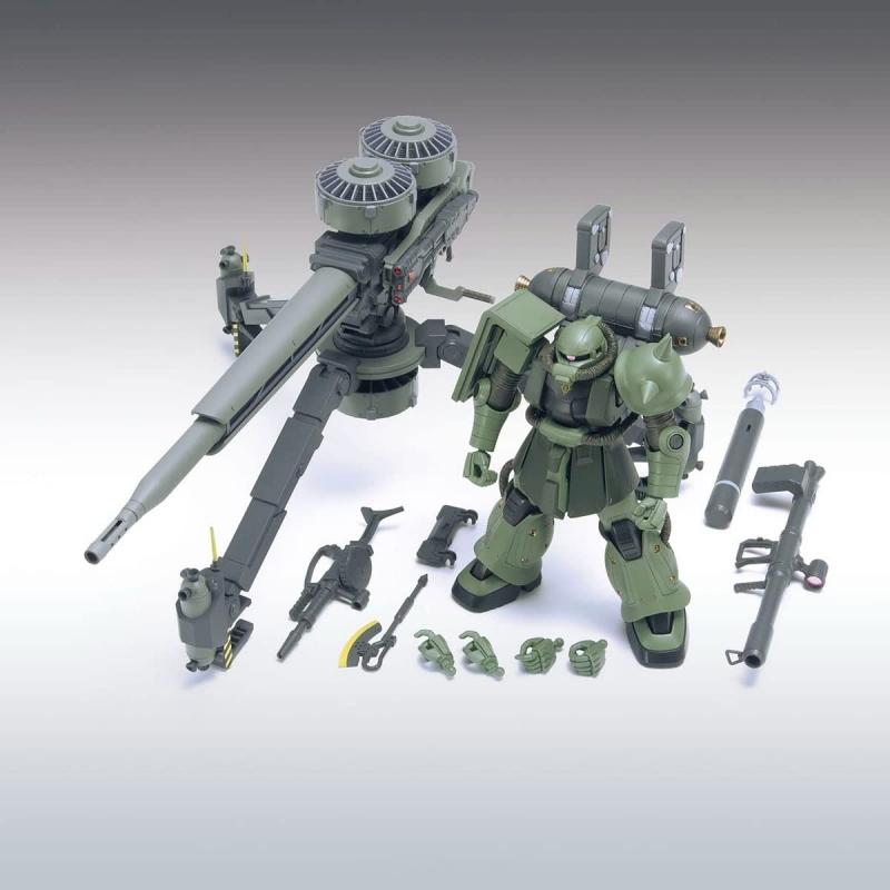 HGGT 1/144 Zaku II + Big Gun Set (Gundam Thunderbolt Anime Ver.)
