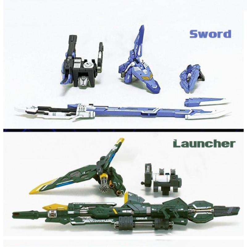 DM Sword Strike & Launcher Strike Weaponary Pack (2 in 1)
