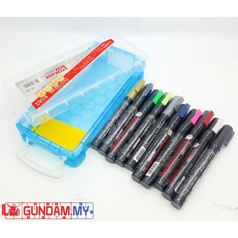 10 in 1 Gundam Marker Set 2 [Free Tool Box and Part Seperator]
