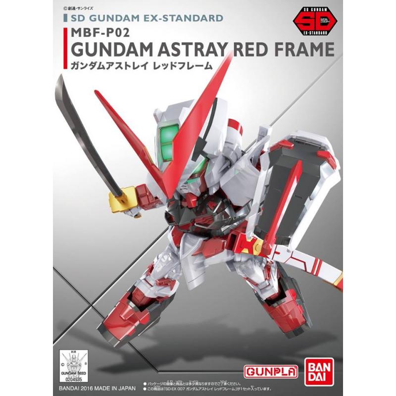 [4 in 1] SD Ex-Standard - Red Frame,00 Gundam, Destiny Gundam, Gundam Barbatos