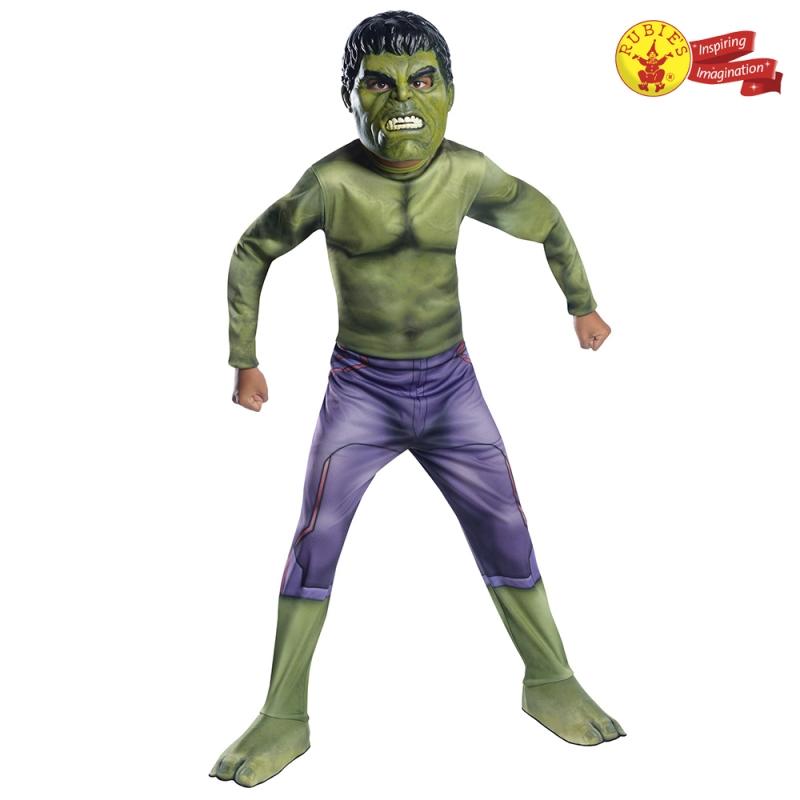 Rubies Kid Costume: Avengers Age of Ultron H/S Hulk