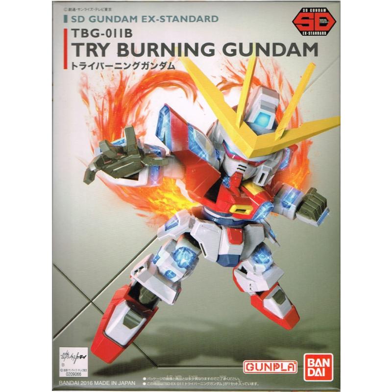 [2 in 1] SD Ex-Standard - Gundam Barbatos, Try Burning Gundam