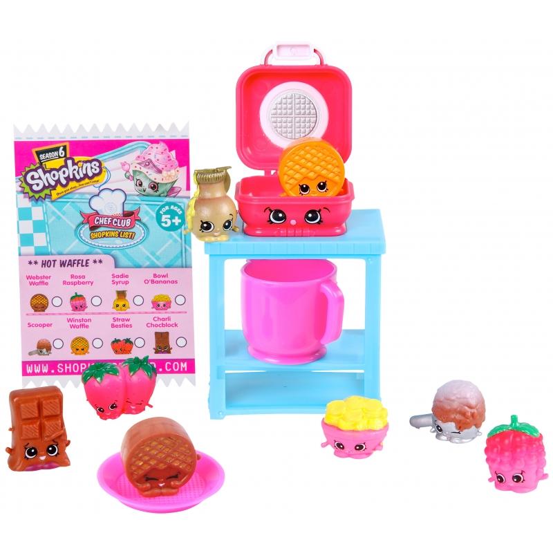 [Moose] Shopkins S6 Chef Club Theme Pack - Wicked Waffle Maker (Hot Waffle)