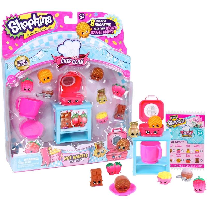 [Moose] Shopkins S6 Chef Club Theme Pack - Wicked Waffle Maker (Hot Waffle)