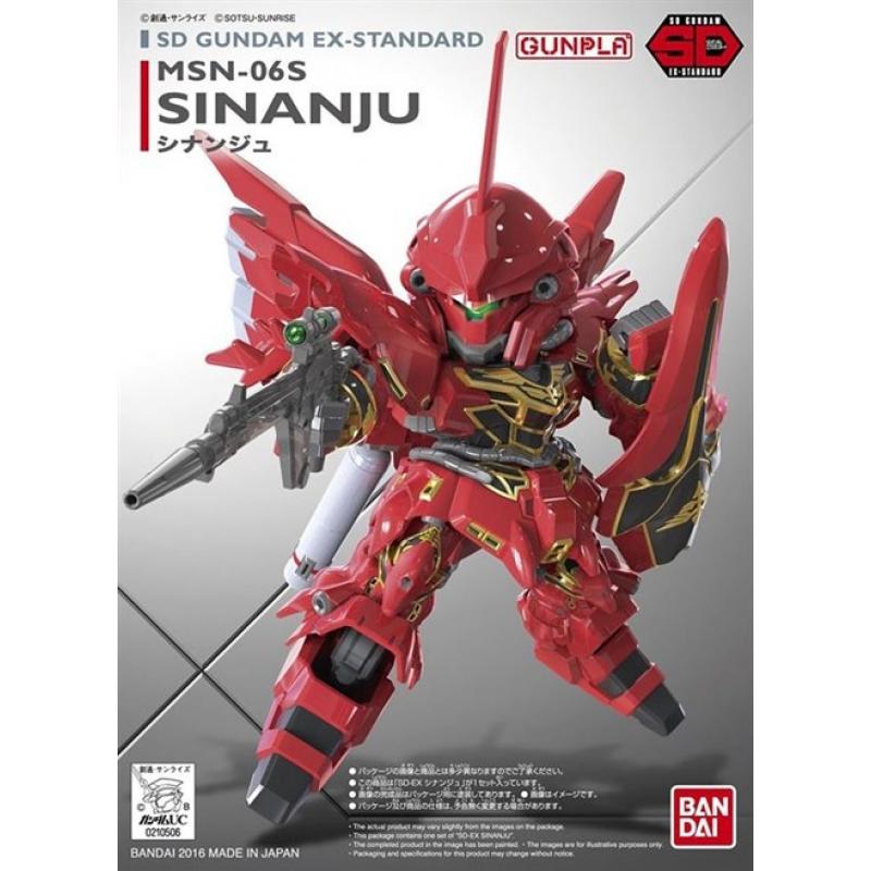 [5 in 1] SD Ex-Standard - Try Burning, Deathscythe, Sinanju, Barbatos Lupus, Banshee Norn