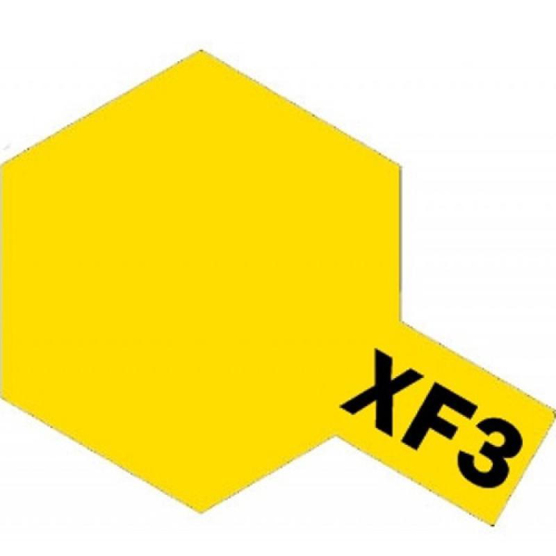 Tamiya Color Enamel Paint XF-3 Flat Yellow (10ml)
