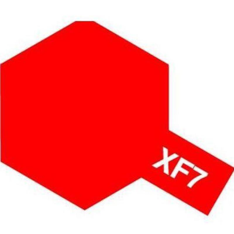 Tamiya Color Enamel Paint XF-7 Flat Red (10ml)