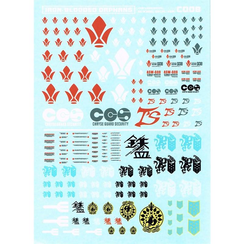 [Da Lin] Water Decal for Iron Blooded Orphans Common Use