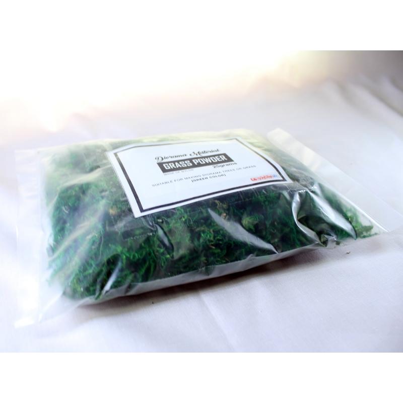 [Diorama] Grass Powder - Green Color (25 gram)
