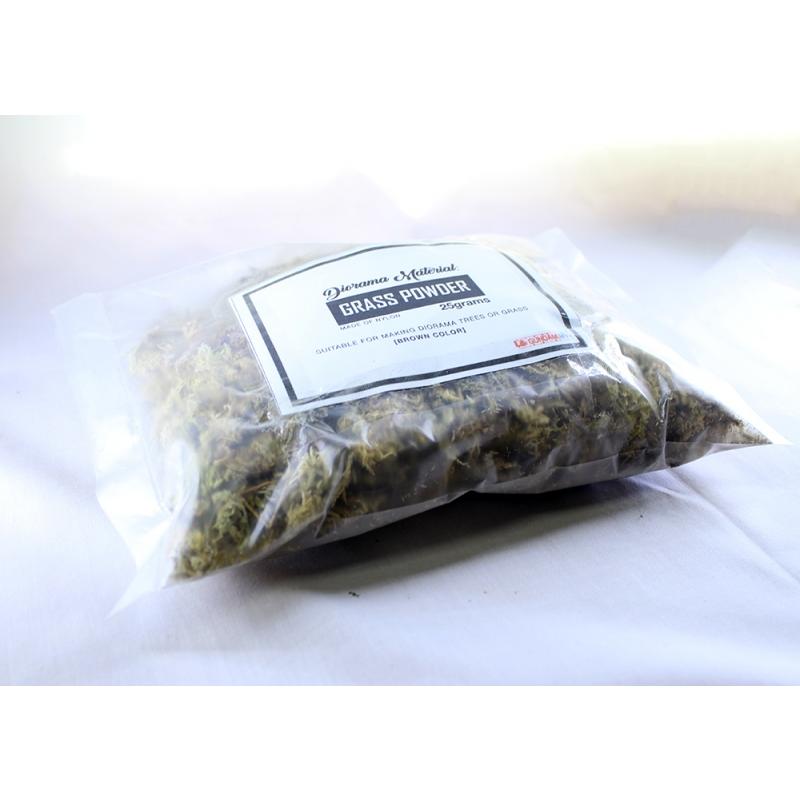 [Diorama] Grass Powder - Brown Color (25 Grams)