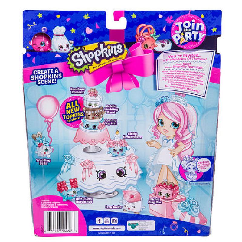 [Moose] Shopkins S7 Theme Pack - Wedding Party Collection