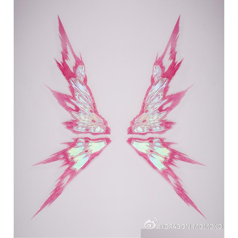 [Dragon Momoko] Wing Expansion Effect Part for 1/100 MB Strike Freedom and Destiny Gundam