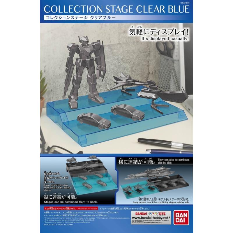 Collection Stage Clear Blue