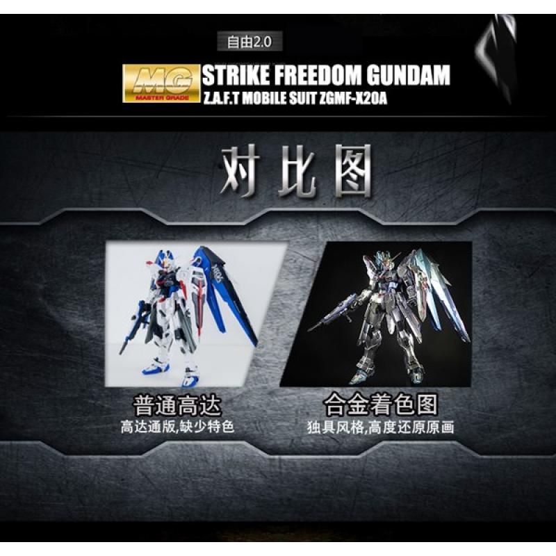 Special Coating : MG 1/100 Freedom Gundam Ver.2.0 (Third party paint job)