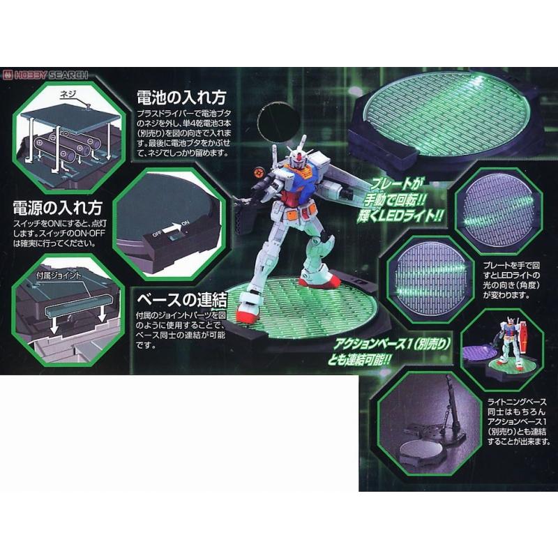 Gundam Lightning Base Plate Type - Green