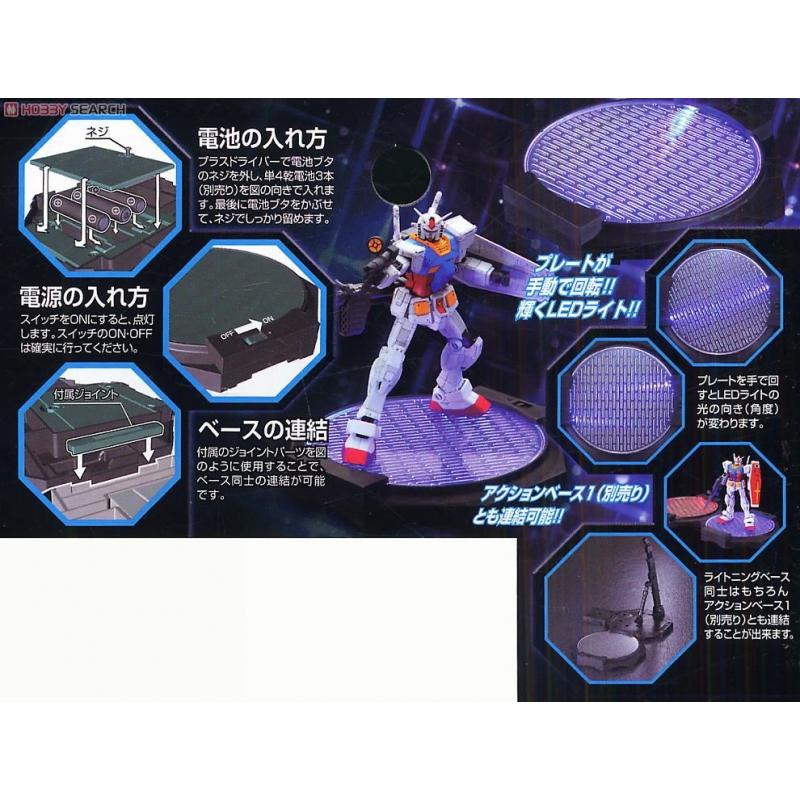 Gundam Lightning Base Plate Type - Blue