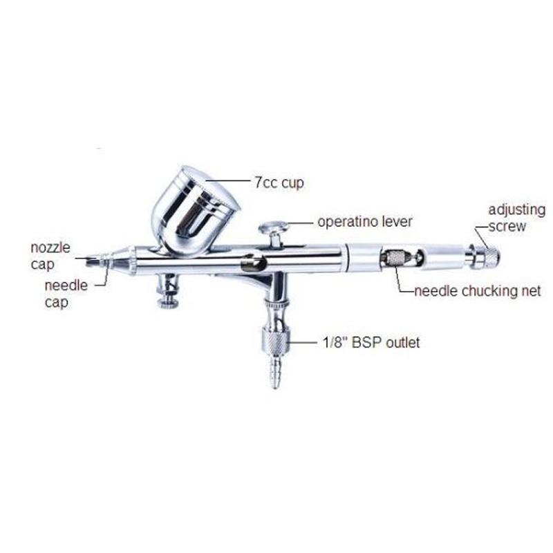HS-203 Dual Action Airbrush
