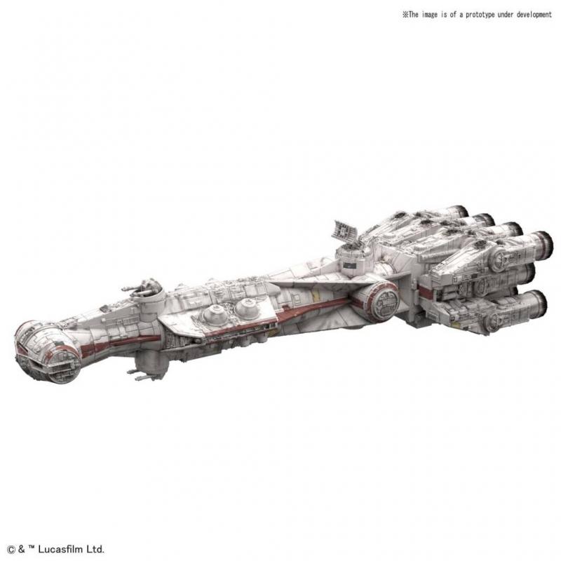 [Star Wars] 1/1000 Blockade Runner & 1/350 Millennium Falcon