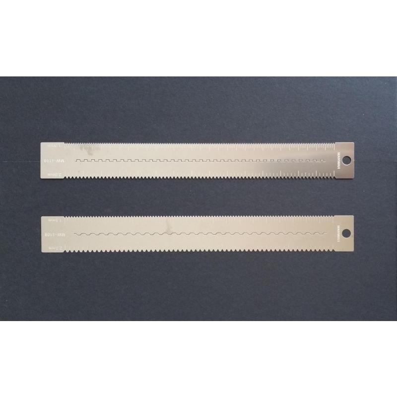 [Manwah] Stainless Steel Modeling Scriber Ruler For Marking and Lining