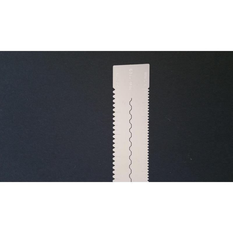 [Manwah] Stainless Steel Modeling Scriber Ruler For Marking and Lining
