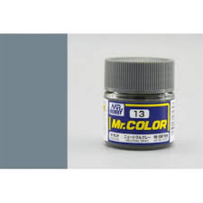 Mr. Hobby-Mr. Color-C013 Neutral Gray Semi-Gloss (10ml)
