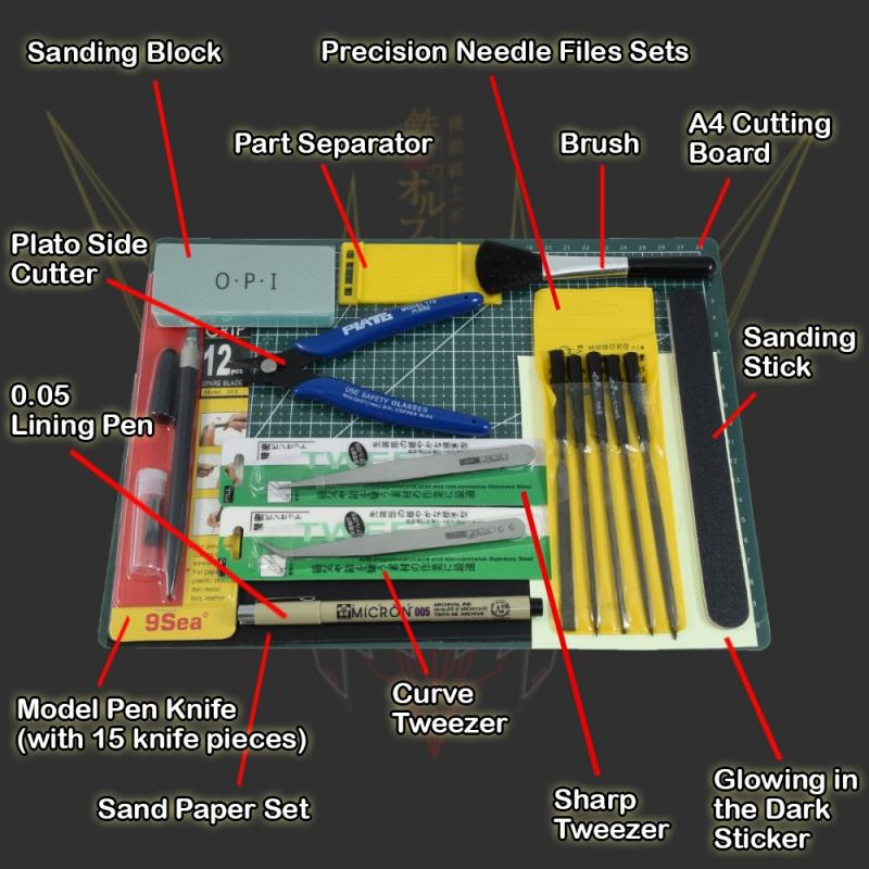 Modelling accessories Basic Tool (13 in 1) - Beginner Essential