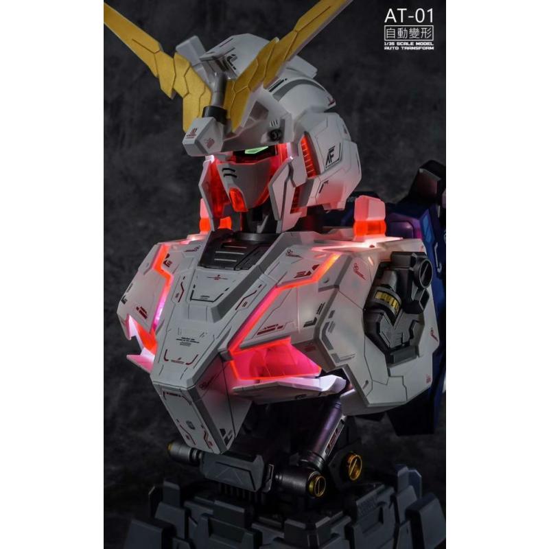 [SparkToys] Auto Transform 1/35 Unicorn Gundam Head Bust