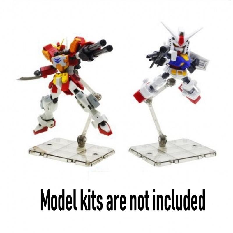 [Third Party] 1/144 Damashii Action Base (Clear Red)