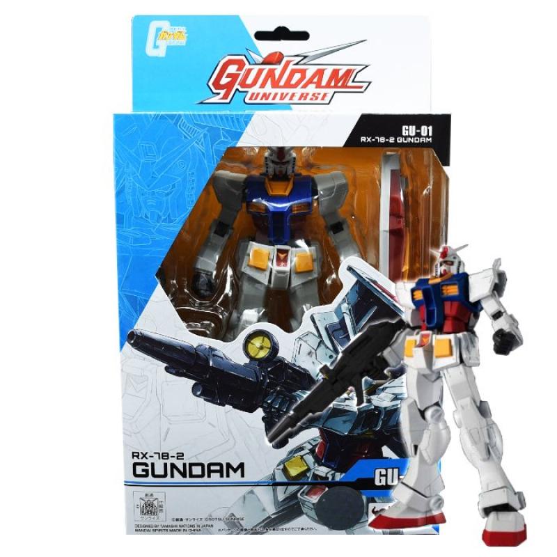 Tamashii Nations GundamUniverse 3in1 - RX-0 Unicorn Gundam, RX-78-2 Gundam & Wing Gundam