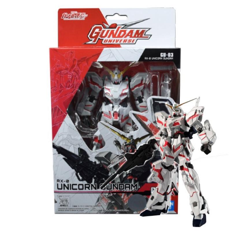 Tamashii Nations GundamUniverse 3in1 - RX-0 Unicorn Gundam, RX-78-2 Gundam & Wing Gundam