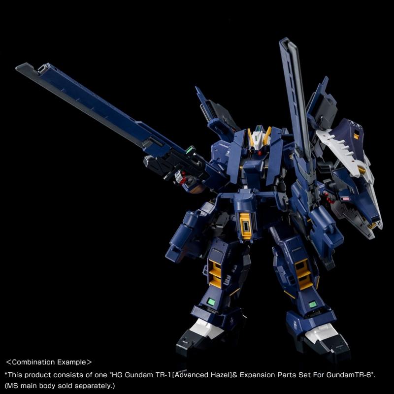 P-Bandai : HGUC 1/144 Gundam TR-1 [Advanced Hazel] & Expansion Parts for Gundam TR-6
