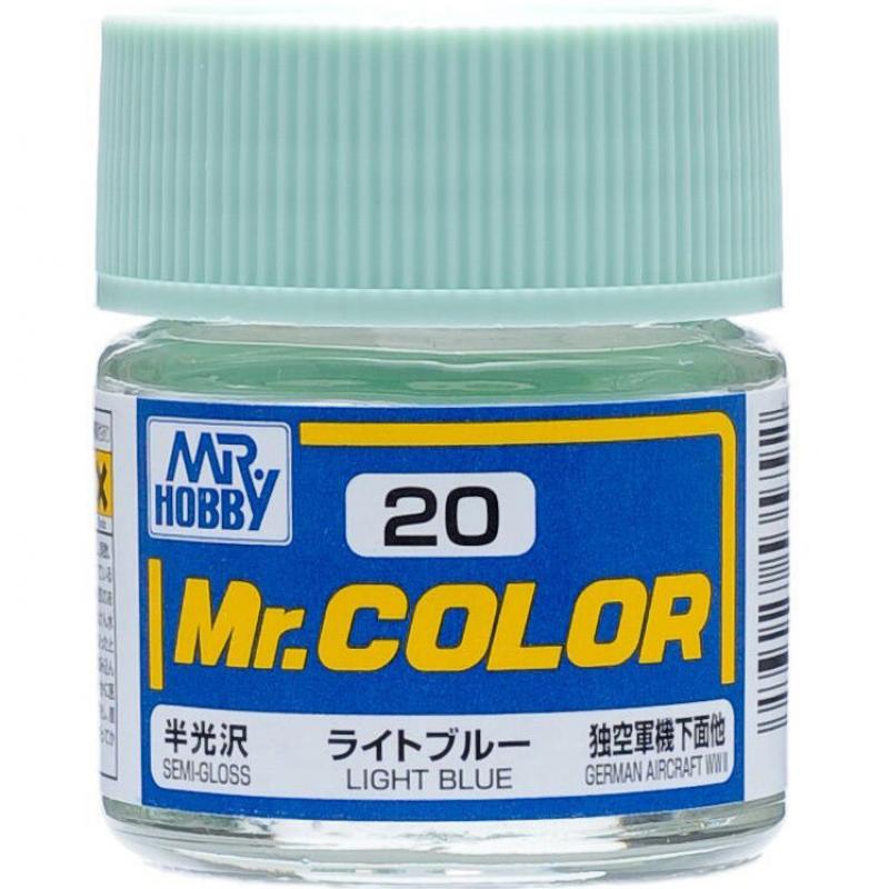 Mr. Hobby-Mr. Color-C020 Light Blue Semi-Gloss (10ml)
