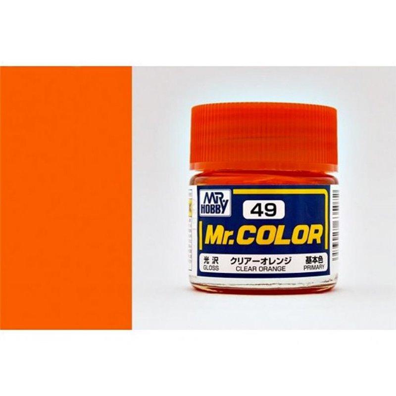 Mr. Hobby-Mr. Color-C049 Clear Orange Gloss (10ml)