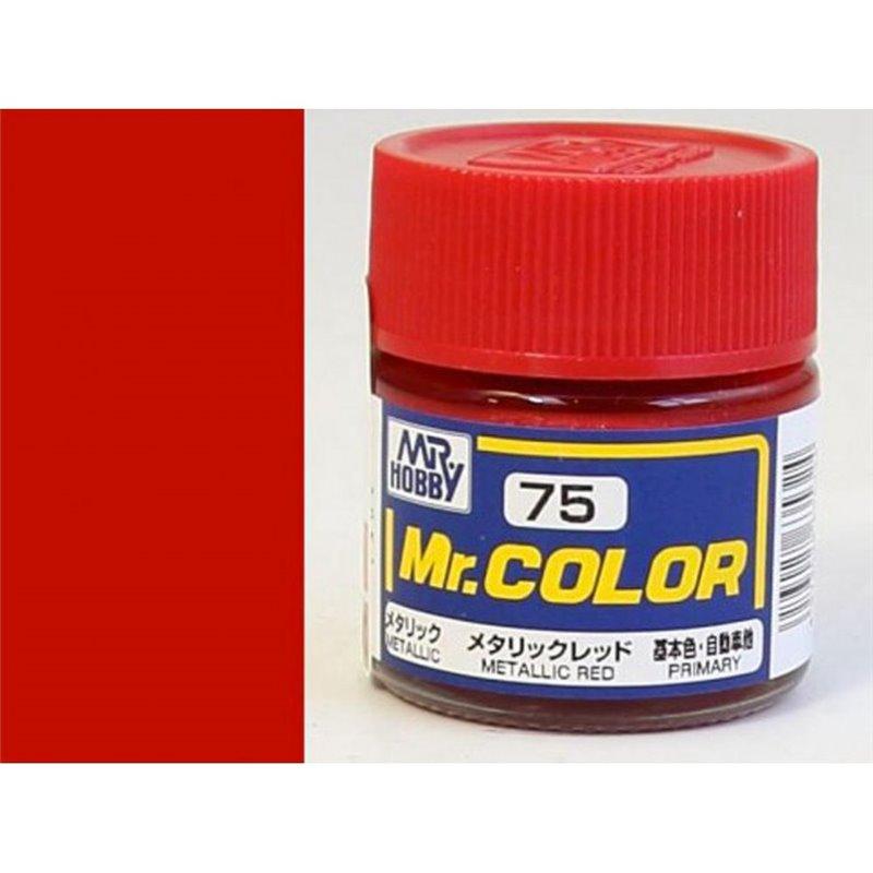 Mr. Hobby-Mr. Color-C075 Metallic Red (10ml)