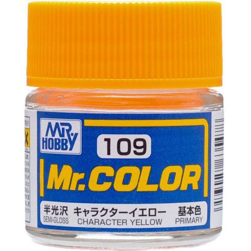 Mr. Hobby-Mr. Color-C109 Character Yellow Semi-Gloss (10ml)