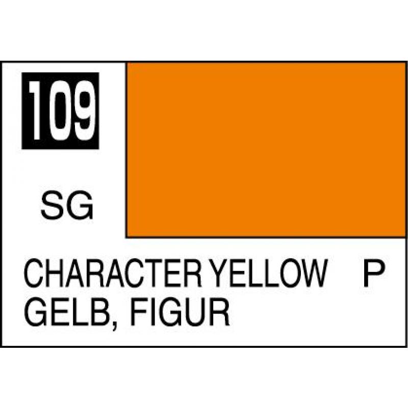 Mr. Hobby-Mr. Color-C109 Character Yellow Semi-Gloss (10ml)