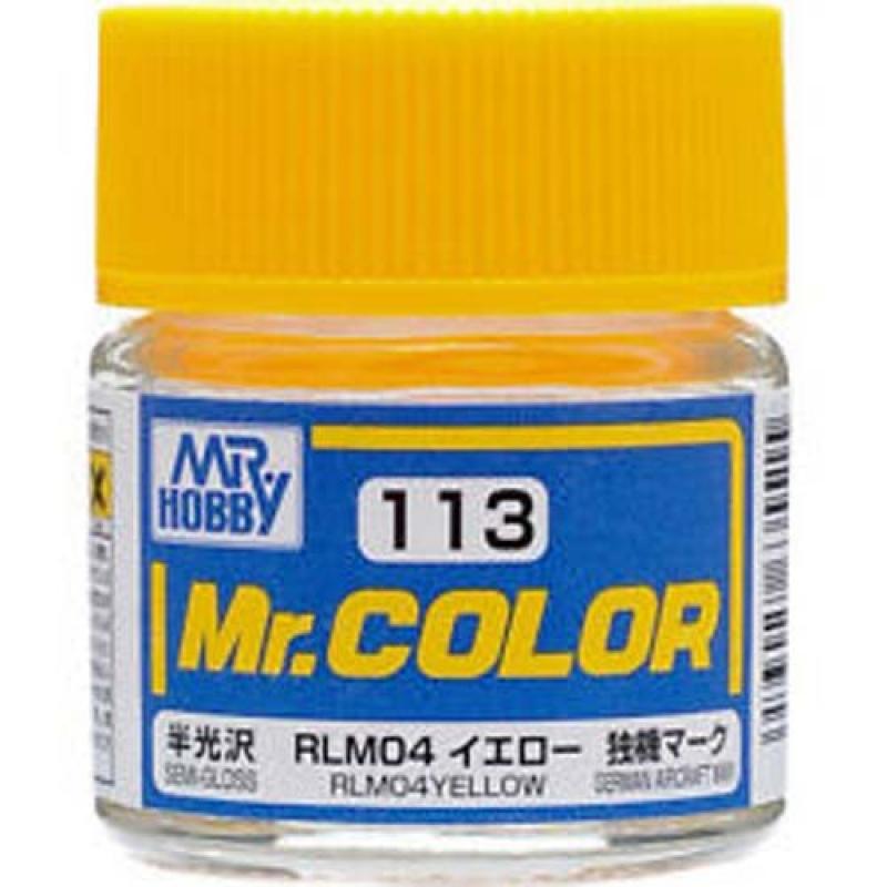 Mr. Hobby-Mr. Color-C113 RLM04 Yellow Semi-Gloss (10ml)
