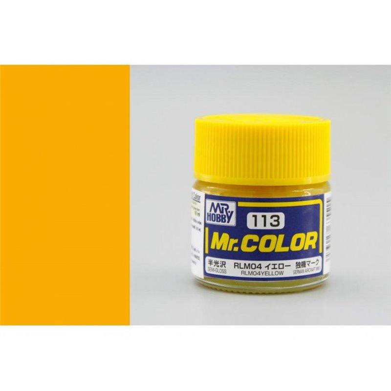 Mr. Hobby-Mr. Color-C113 RLM04 Yellow Semi-Gloss (10ml)