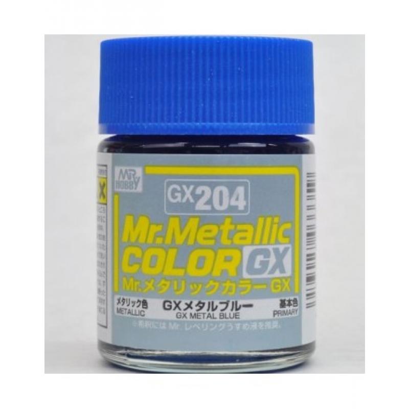 Mr. Hobby-Mr. Color-GX204 Metal Blue (18ml)