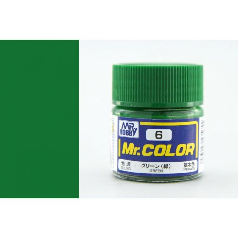 Mr. Hobby-Mr. Color-C006 Green Gloss(10ml)