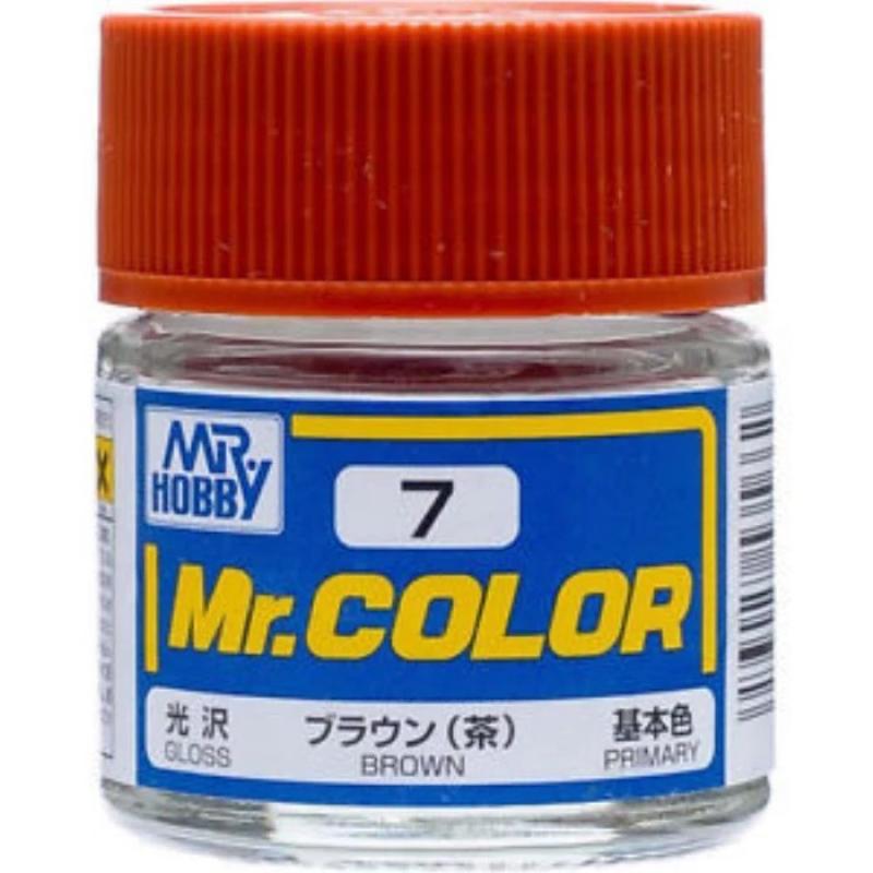 Mr. Hobby-Mr. Color-C007 Brown Gloss (10ml)