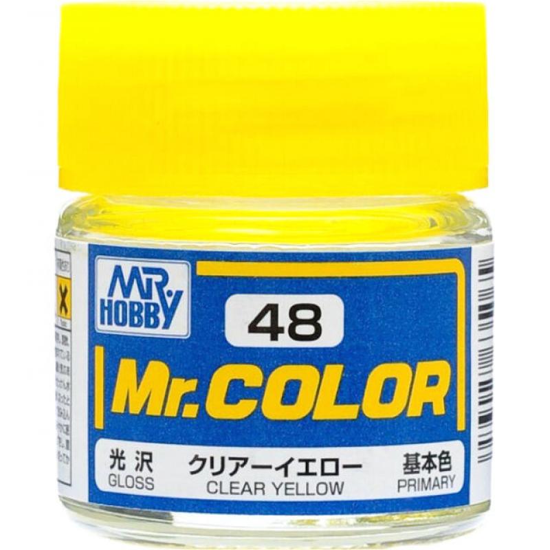 Mr. Hobby-Mr. Color-C048 Clear Yellow Gloss (10ml)