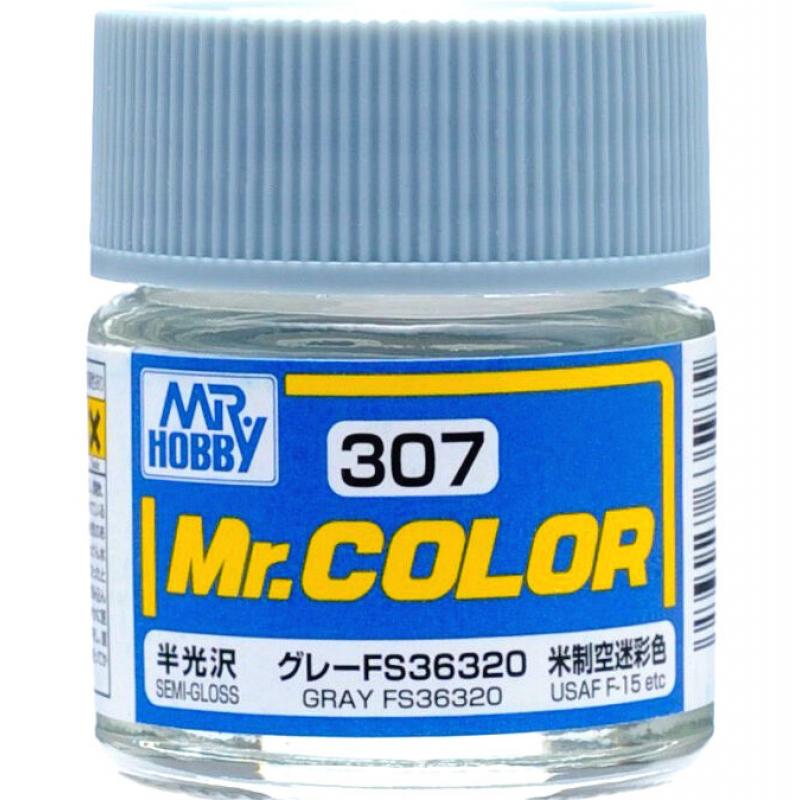 Mr. Hobby-Mr. Color-C307 Gray FS36320 Semi-Gloss (10ml)