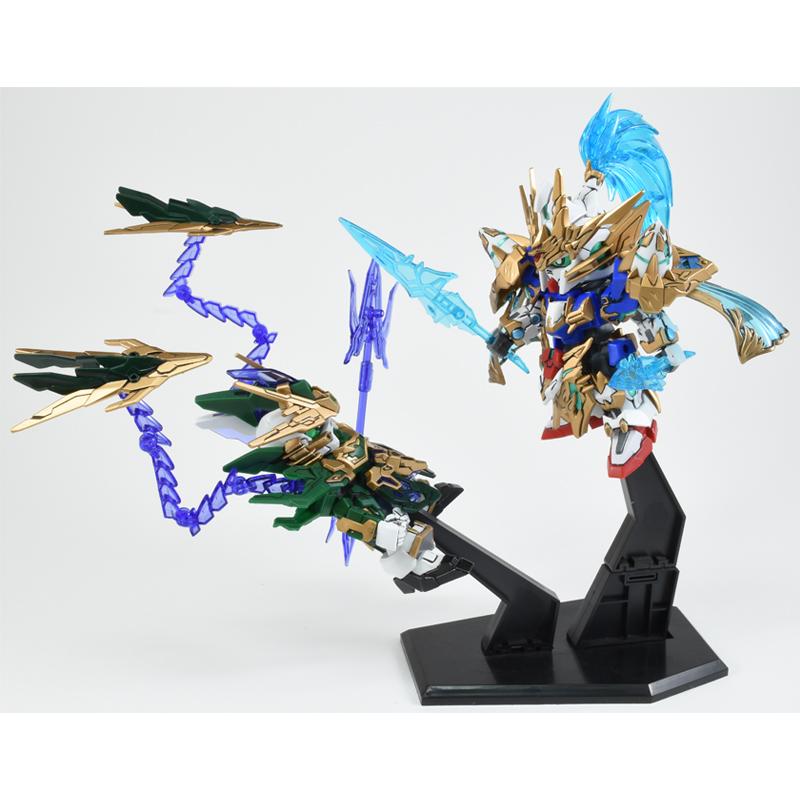 Twin Base Gundam Stand - Suitable for 1/44 and SD (Clear Black)