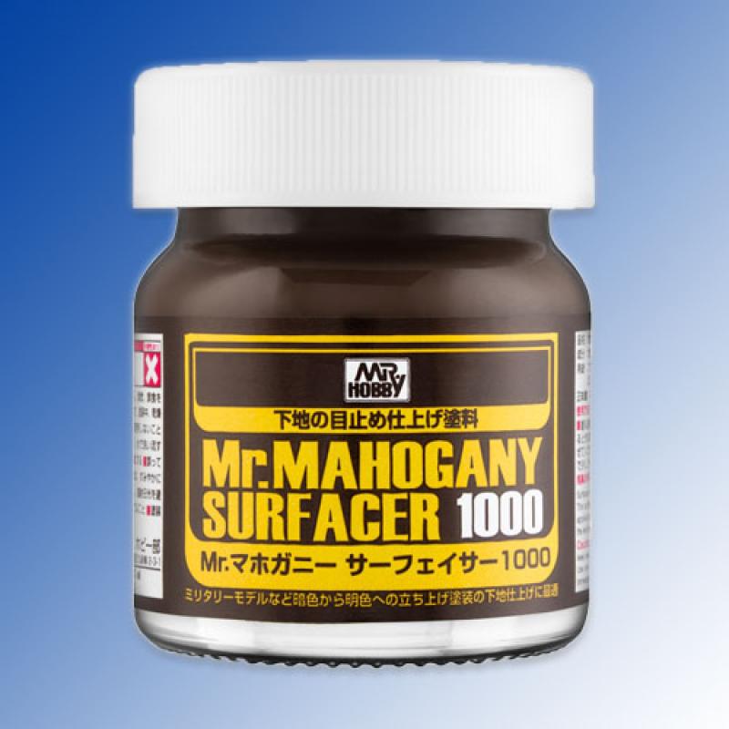 Mr Hobby Mr. Mahogany Surfacer 1000 (40ml)