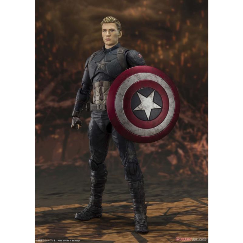 S.H.Figuarts Captain America -(Final Battle) Edition- (Avengers: Endgame)