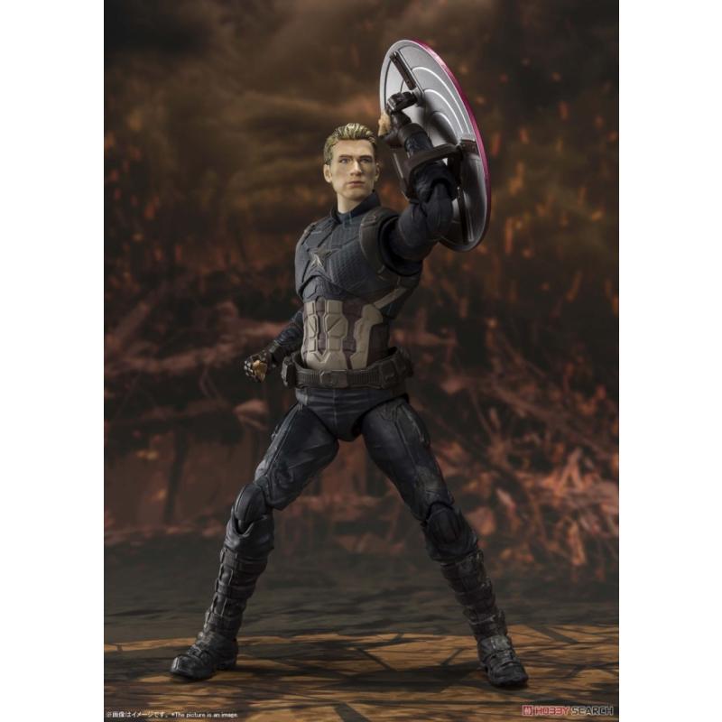 S.H.Figuarts Captain America -(Final Battle) Edition- (Avengers: Endgame)