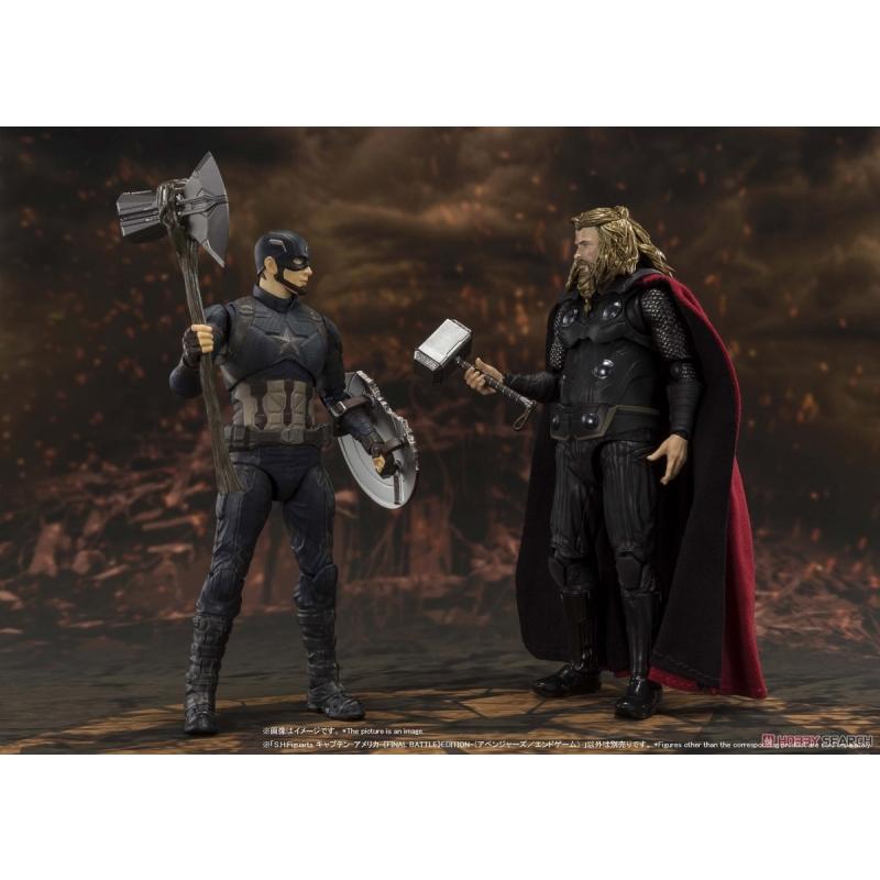 S.H.Figuarts Captain America -(Final Battle) Edition- (Avengers: Endgame)
