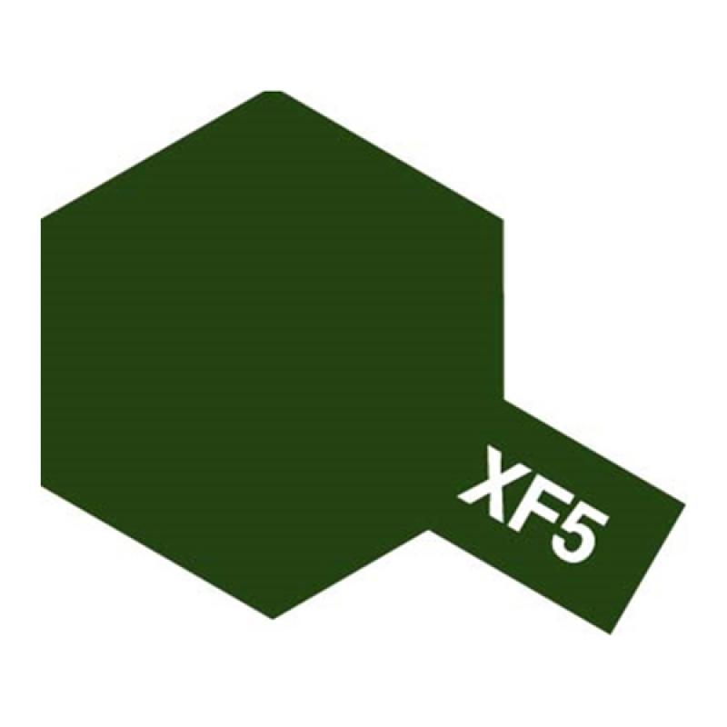 Tamiya Color Enamel Paint XF-5 Flat Green (10ML)